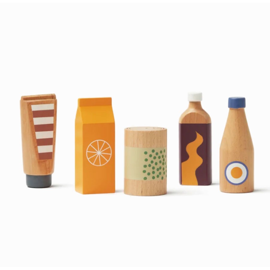 【kid's concept】キッズコンセプト ボトルセット Bottle and can set 北欧おもちゃ 木製おもちゃ kidsconcept