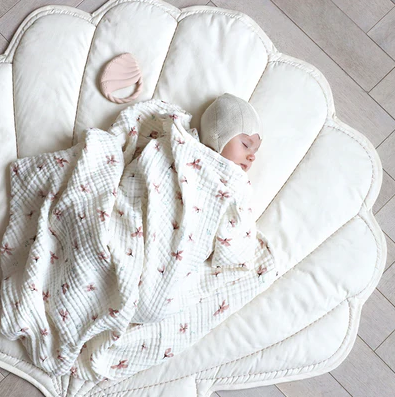 Cam Cam Copenhagen //プレイマット(Sea Shell /pearl white)