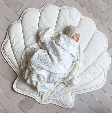 Cam Cam Copenhagen //プレイマット(Sea Shell /pearl white)
