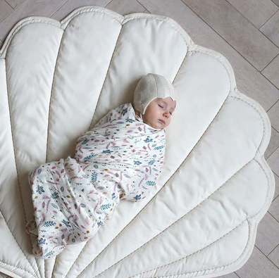 Cam Cam Copenhagen //プレイマット(Sea Shell /pearl white)