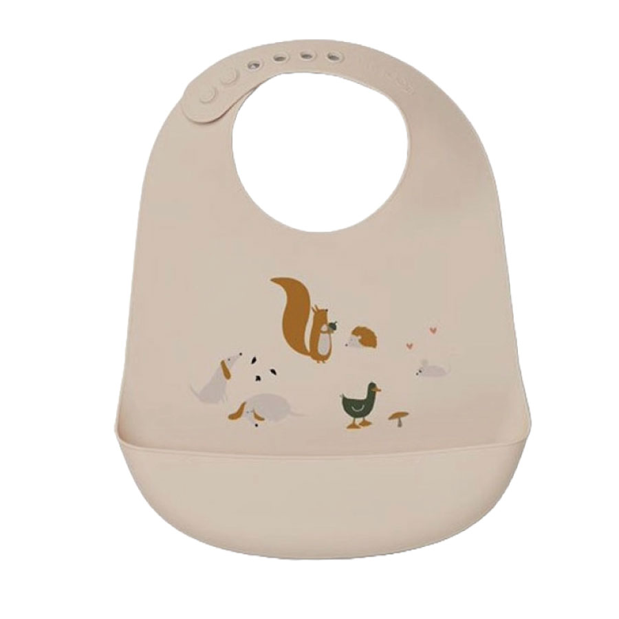 【liewood 】リーウッド Tilda Printed Bib シリコンスタイ BPAフリー お食事ビブ 離乳食 出産祝い ギフト