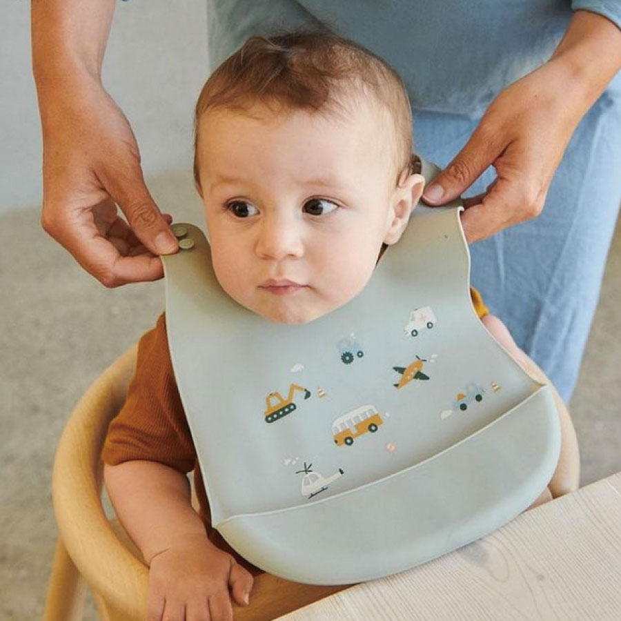 【liewood 】リーウッド Tilda Printed Bib シリコンスタイ BPAフリー お食事ビブ 離乳食 出産祝い ギフト
