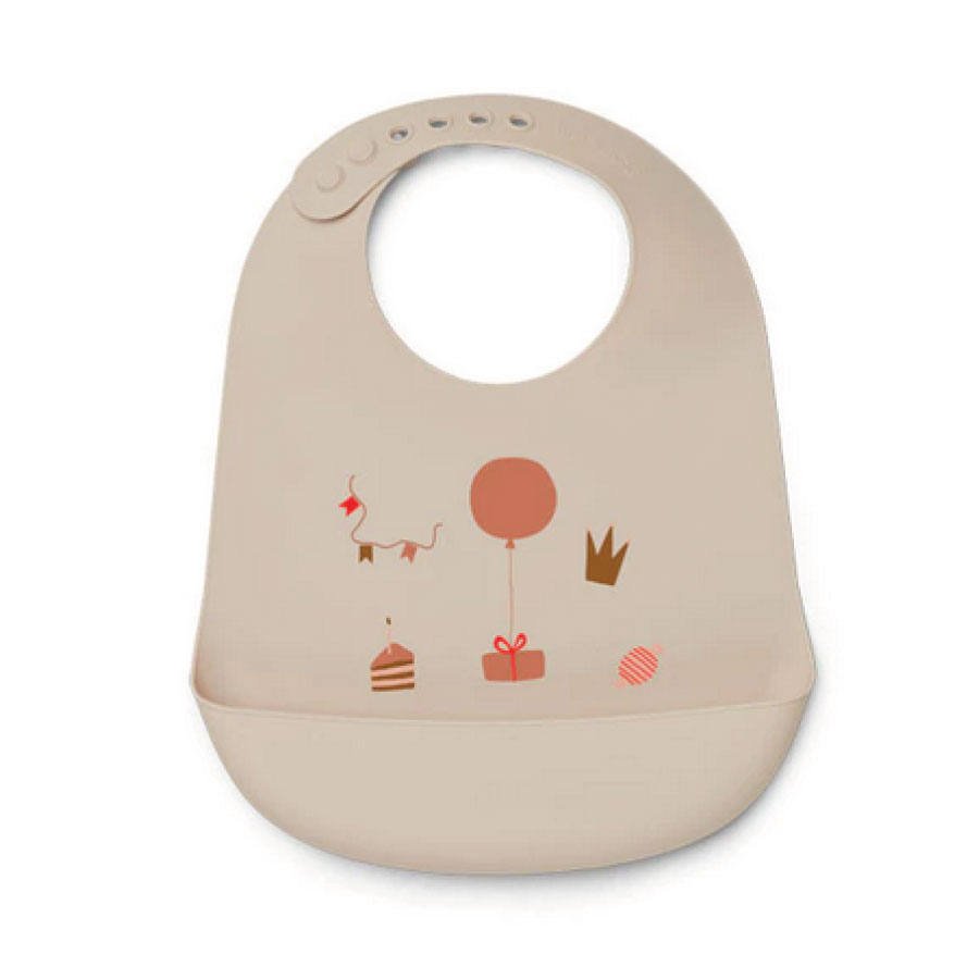 【liewood 】リーウッド Tilda Printed Bib シリコンスタイ BPAフリー お食事ビブ 離乳食 出産祝い ギフト