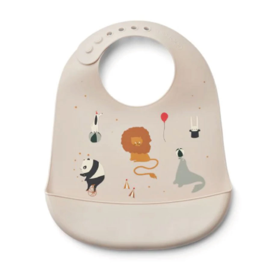【liewood 】リーウッド Tilda Printed Bib シリコンスタイ BPAフリー お食事ビブ 離乳食 出産祝い ギフト