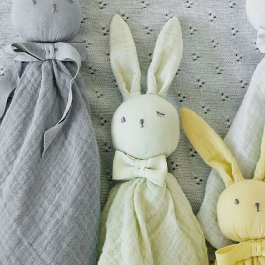 【Elodie】エロディ Blinkie ブリンキー ミニブランケット　出産祝い オーガニックコットン 新生児