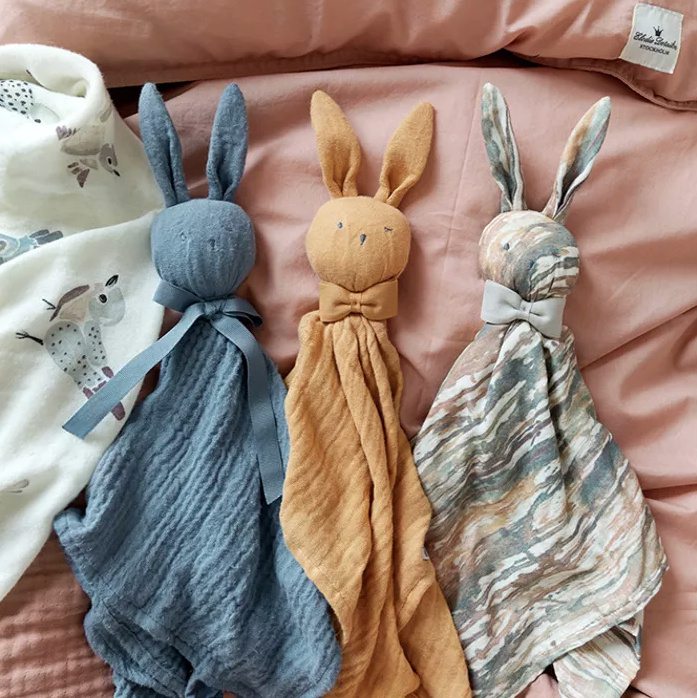 【Elodie】エロディ Blinkie ブリンキー ミニブランケット　出産祝い オーガニックコットン 新生児