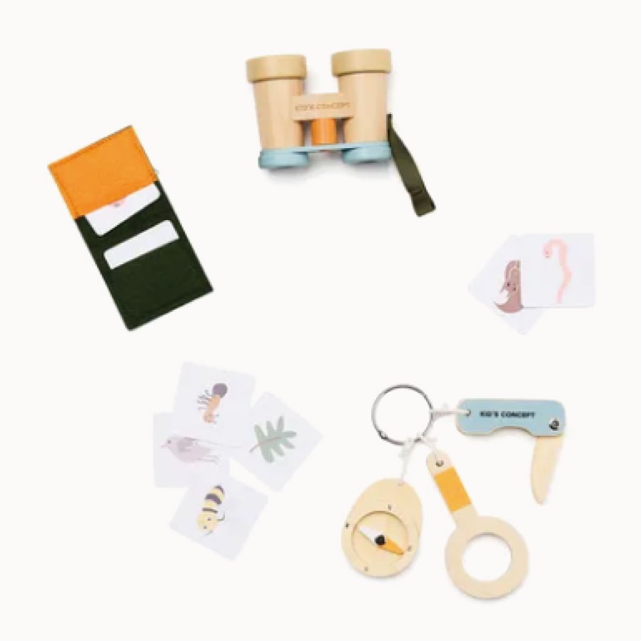 【kid's concept】キッズコンセプト Nature discovery set for kids 木製おもちゃ kidsconcept