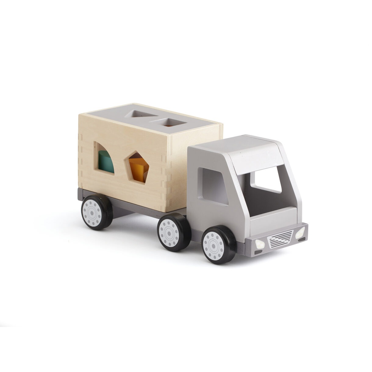 kids concept //木製おもちゃのブロック付トラック Sorter Truck
