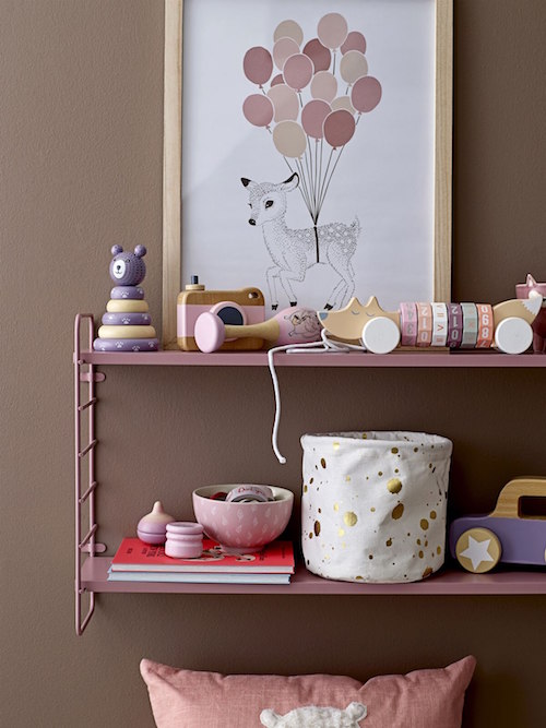 bloomingville //スタッキングトイのくまさん(パープル)