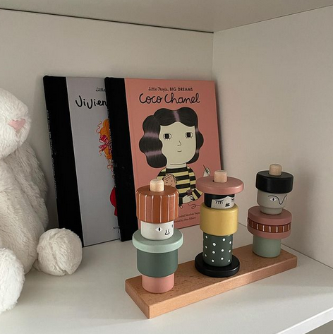 bloomingville //スタッキングトイの3人