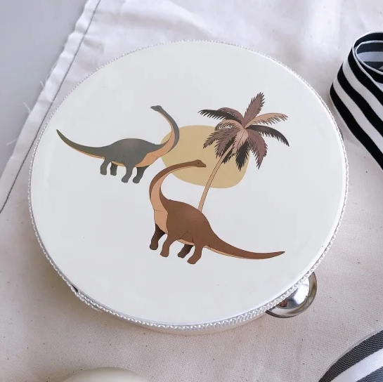 【Konges slojd 】コンゲススロイド 　ミュージックセット（dino) music set 音楽　タンバリン