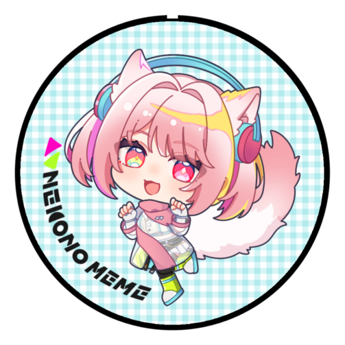 猫乃メメ 缶バッジ SD | すべての商品 | おててマート