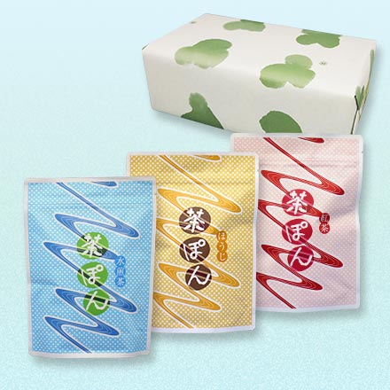 茶ぽんセット | うおがし銘茶 オンラインショップ