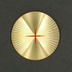 蒼空の金の鋲 底鋲 ZA-13、リベット、カシメ式、真鍮製、ニッケル、本金、飾り MK PLUS+