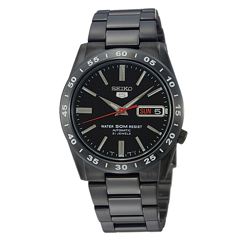 SEIKO 5 Automatic 腕時計 ブラック nihonchokuhan(日本直販)通販サイト