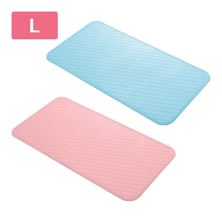 【新品15p】ハズマット SUSU抗菌ふわふわ雲ごこちバスマット 40×60㎝ | 山崎