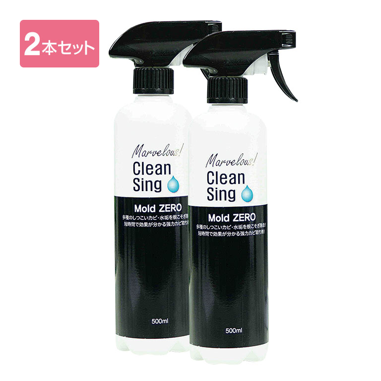 建築のプロが開発した 強力 カビ取り剤 Mold ZERO 2本セット 【通常