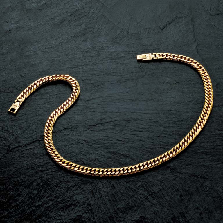 日本製 silvk+32 喜平 ネックレス 天然ダイヤ0.04 天然ダイヤ 喜平 チタン磁気ネックレス 【通常】｜nihonchokuhan(日本