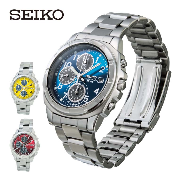 新品未使用 セイコー SEIKO クロノグラフ ブルー文字盤 クオーツ 腕時計 セイコー セレクション スピリット 8Tクロノ SBTR029 メンズ クオーツ