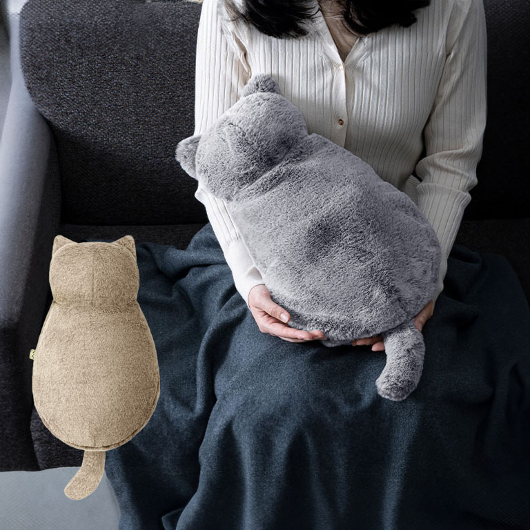 蓄熱 充電式 エコ 湯たんぽ あったか ネコライク 猫タイプ 1個 【通常