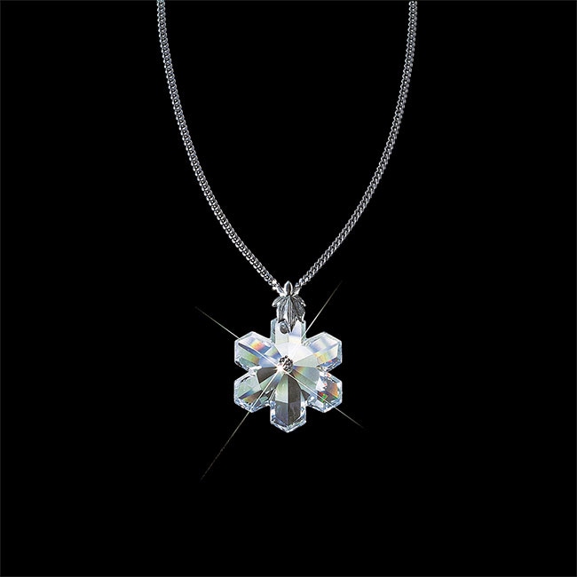 ＜雪の結晶＞クリスタル・ペンダント 【通常】