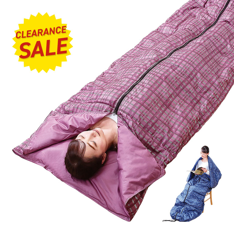 【アウトレット】3WAY 羽毛寝袋 単品 【通常】