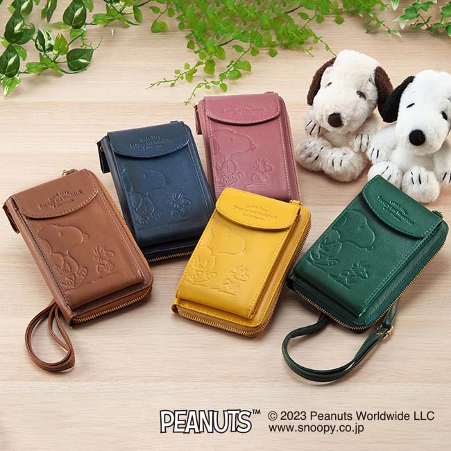 スヌーピー お財布スマホショルダー【通常】｜nihonchokuhan(日本直販