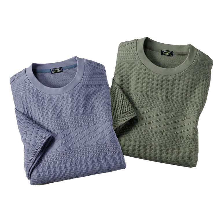 ジャカードTシャツ 【通常】｜nihonchokuhan(日本直販)通販サイト