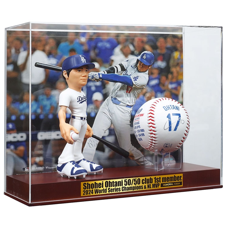 イチロー×大谷翔平」 直筆サインボール＆公式フォト2枚セット
