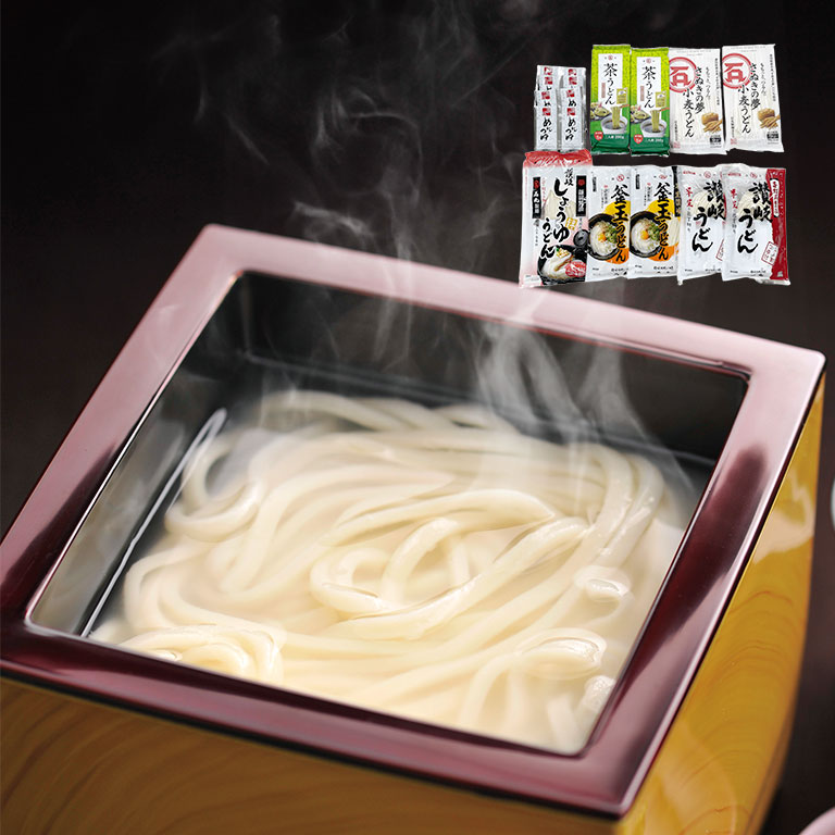【直送】 讃岐うどんたっぷり詰合せ 日本直販オリジナルセット