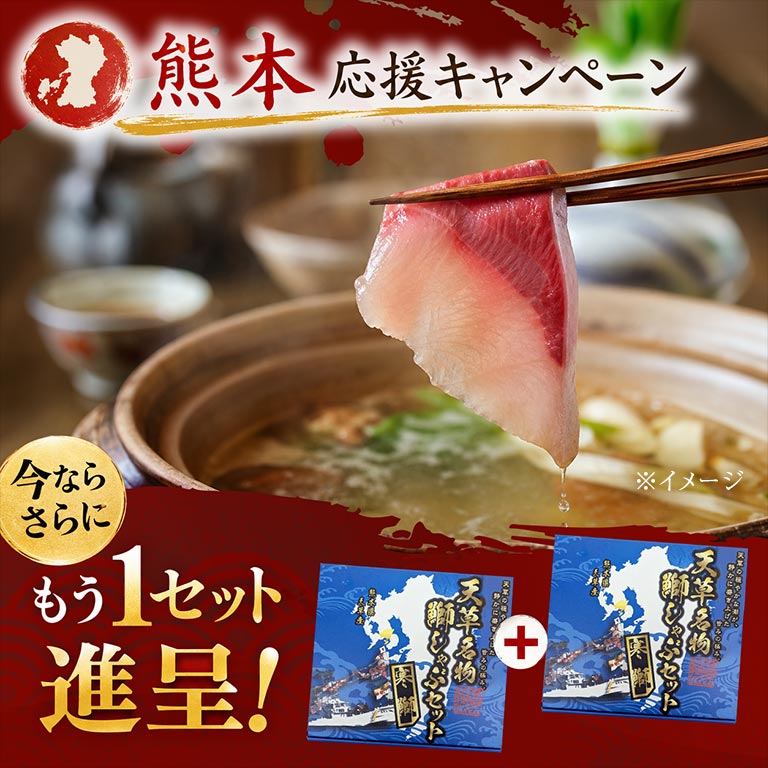 【直送】 寒鰤 ‐天草名物鰤しゃぶセット‐ 【今ならもう1セット進呈中！】