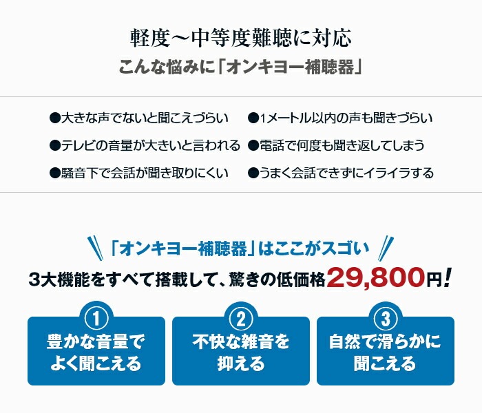 オンキヨー補聴器 両耳用セット 空気電池付き Ohs D21 新聞 カタログ通販 悠遊ショップ