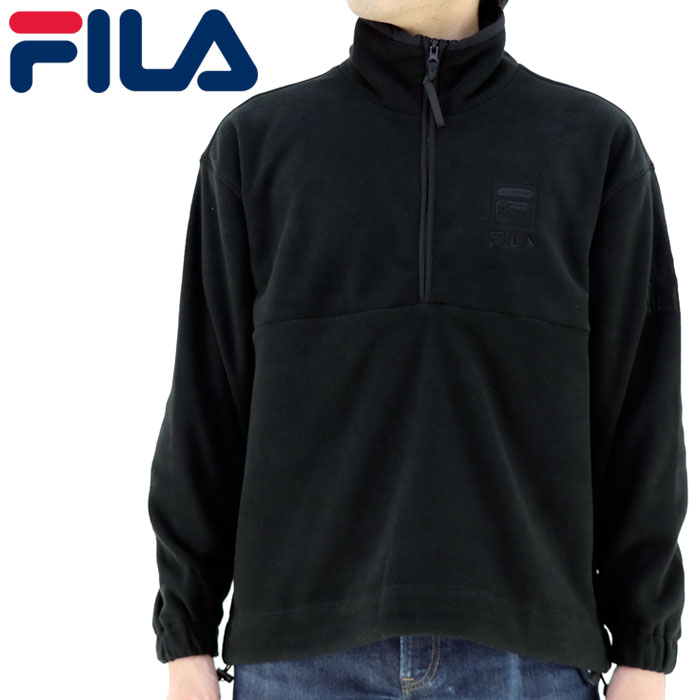 FILA ユニセックス　ハーフジップナイロンジャケット　Mサイズ