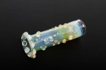 Hand made Glass Mouthpiece for D-Hose グラスマウスピースドリームホース用、ドットマジック(ストレート)
