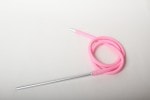 【NEW】Matt Silicon "Skinny Hose" マットシリコン"スキニーホース” 180cm(Pink&Silver)