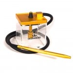 【NEW】SHISHABUCKS ”Cloud Micro”シーシャバックス”Cloud Micro"(Gold)18cm