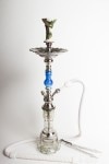 【NEW】Shika Kahman Stanless (Mid) Hookah シーカカーマンステンレス(ブルーマーブル) 80cm