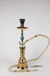 【SALE】Omar Hookah" Short Gold"(Green)オマールフーカ"ショートゴールド”(グリーン)60cm