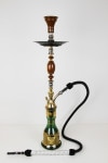 Omar Hookah" Gold Wood "オマールフーカ"ゴールドウッド”(Green)80cm