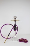 【NEW】HOOB HOOKAHS ”HOOB MARS MINI | ROYAL PURPLE フーブフーカ マーズミニロイヤルパープルセット(クリアベース)60cm