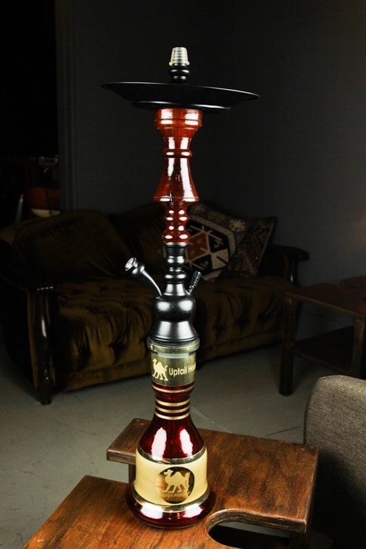 OUTLET SALEUPTAIL HOOKAH"WOODEN"70cm(Red)