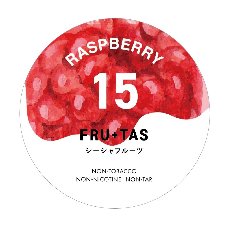 FRU+TASフルタス RESPBERRYラズベリー50g | Nicotin Free Flavor