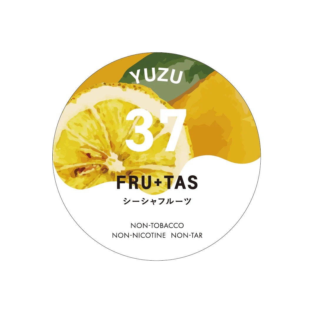 FRU+TASフルタスYUZUゆず50g | Nicotin Free Flavor（ニコチンフリー