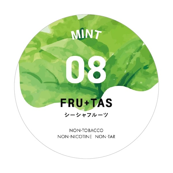 FRU+TASフルタスMINTミント50g | Nicotin Free Flavor（ニコチンフリー