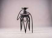 Anima LOTUS Dark BLACK Floor Solution���˥ޡ����������������֥�å��ե�������塼�����74cm