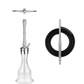 ��NEW��HOOB HOOKAHS  ��Hoob Go Pro ��  �ա��֥ա��� �ɥ����ץ��� 60cm ��Silver��