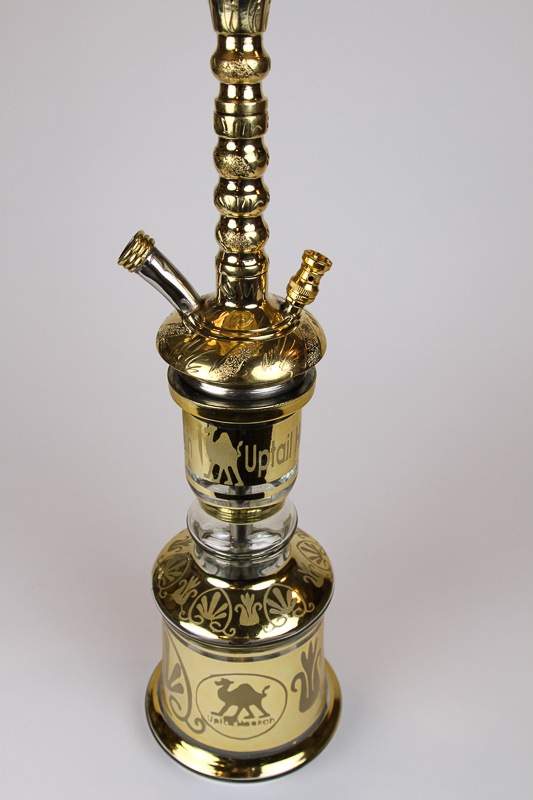 Uptail Hookah" Around "60cm(Gold)