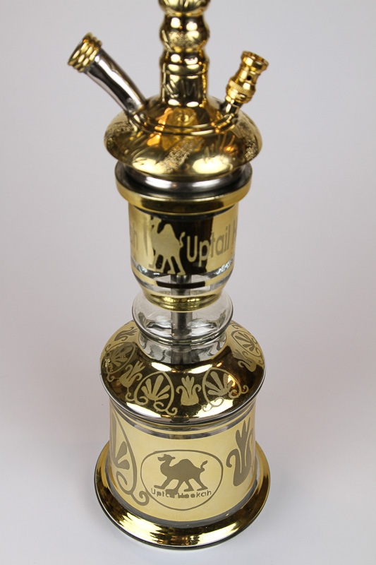 Uptail Hookah" Around "60cm(Gold)