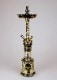 Uptail Hookah" Around "60cm(Gold)