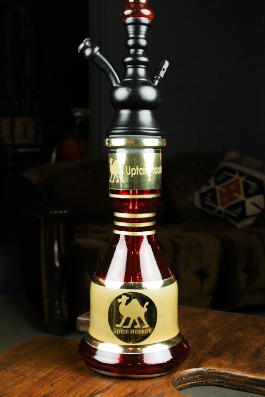 ��OUTLET SALE��UPTAIL HOOKAH"WOODEN"70cm(Red)